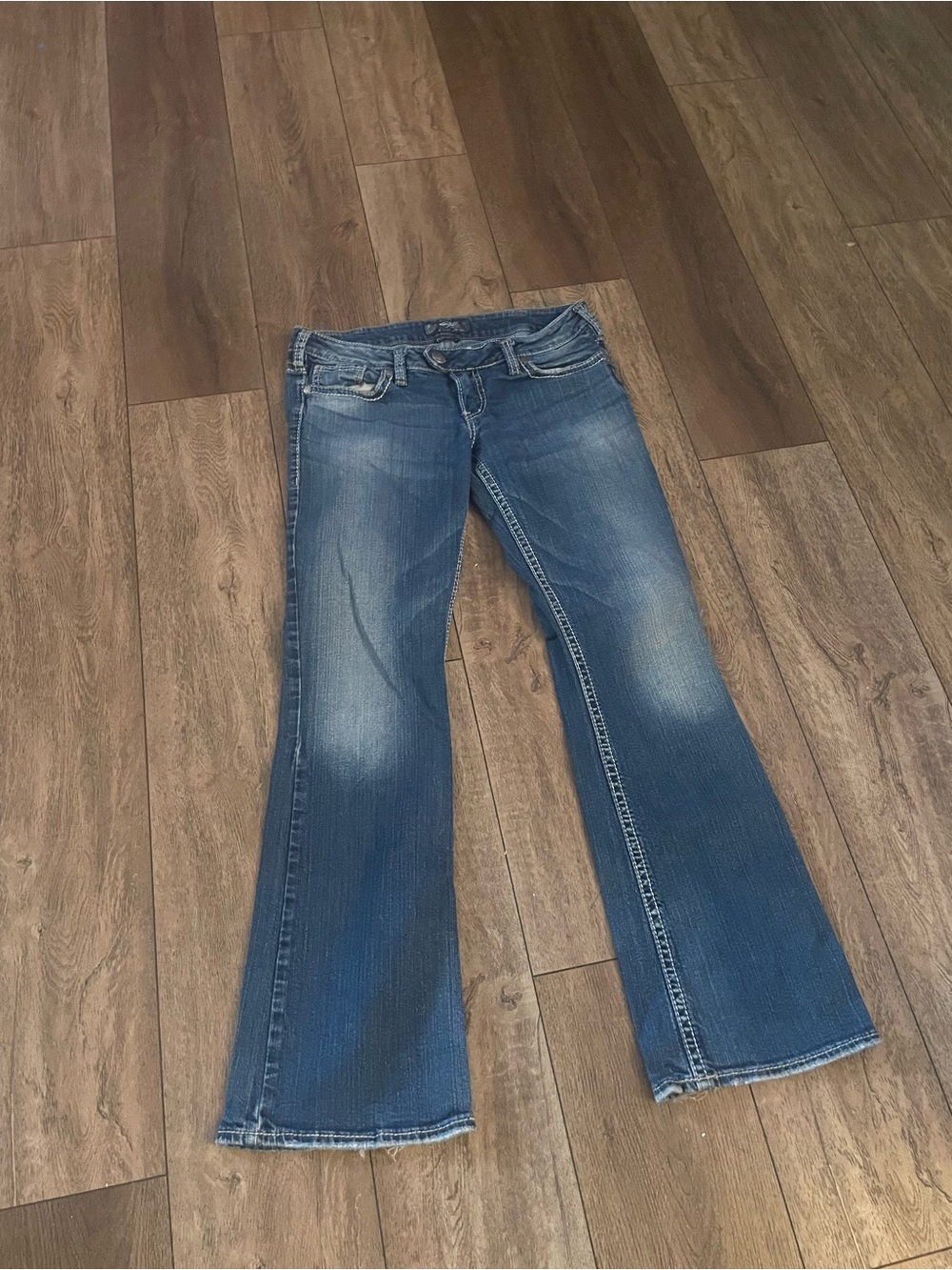 Silver Jeans Men’s Blue Bootcut Jeans